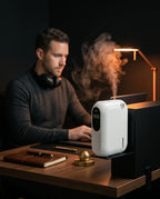 Aromadiffuser med appstyrning – fin dimma och mjukt ljus för eteriska oljor – produktbild 10