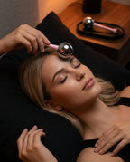 Ansiktsroller i rostfritt stål 2-pack – kylande ansiktsmassage varje dag – produktbild 3