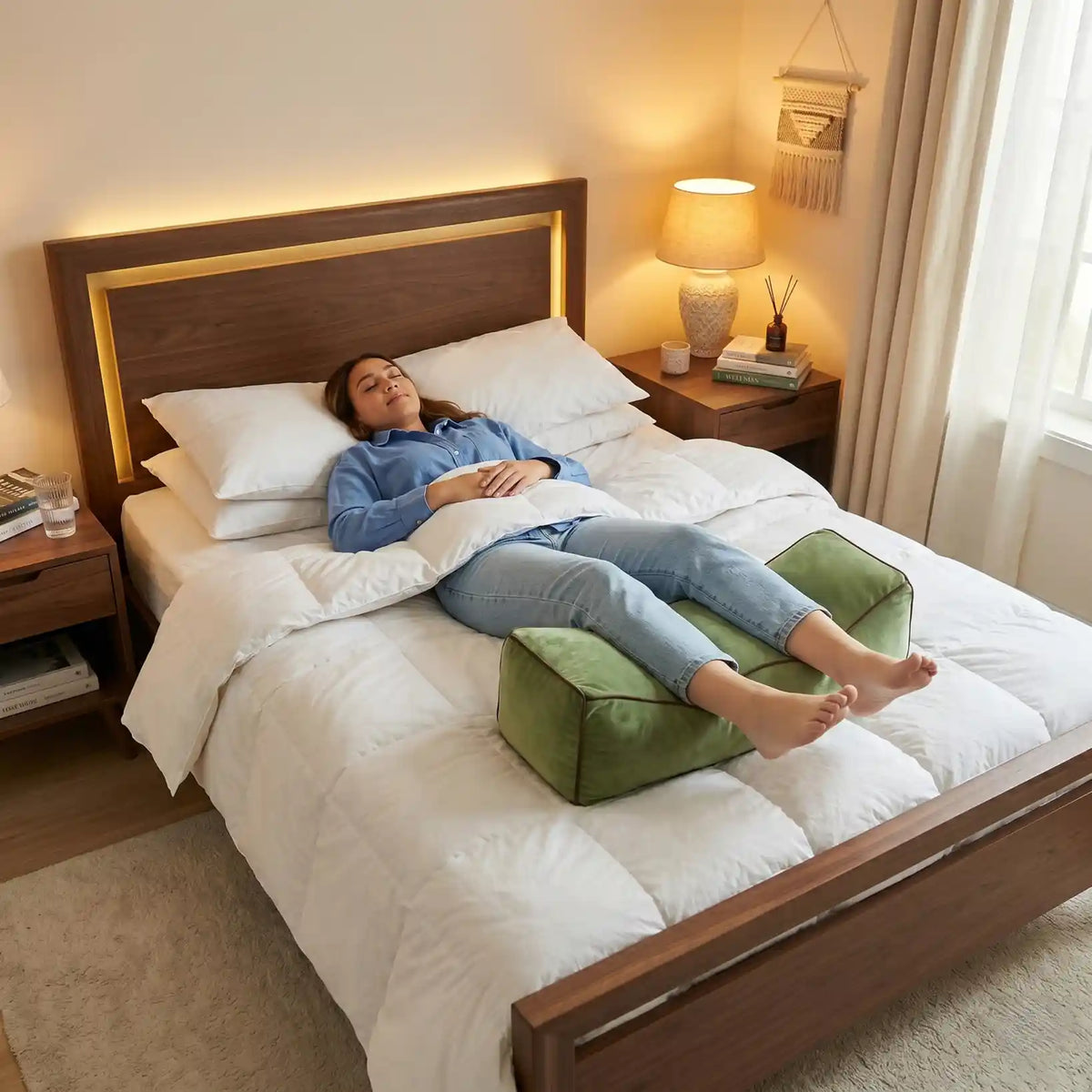 Knäkudde för sidosovare – ergonomiskt stöd för ben och höft – produktbild 9