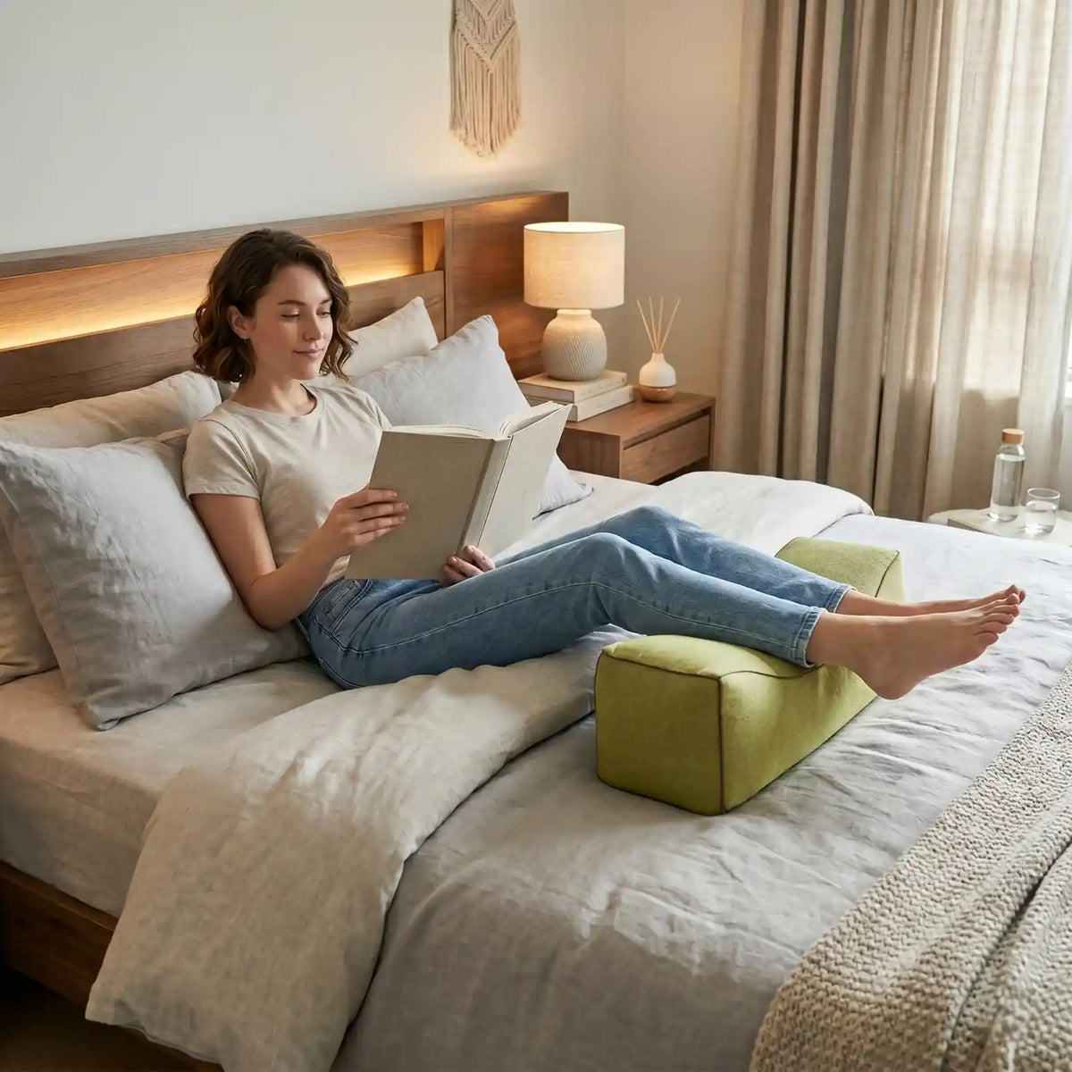 Knäkudde för sidosovare – ergonomiskt stöd för ben och höft – produktbild 10