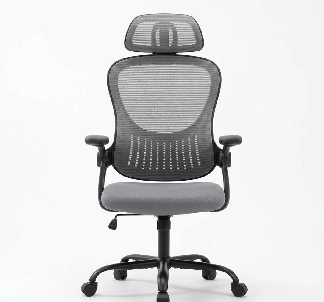 Ergonomisk kontorsstol med nätrygg – svankstöd för långa arbetsdagar – produktbild 11