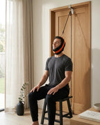 Justerbar nackstretcher – mjuk stretching för nacke och axlar utan händer – produktbild 2