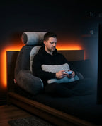 Läskudde med nack- och svankstöd – upprätt stöd för läsning och gaming – produktbild 3