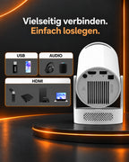 Miniprojektor – HDMI, USB och ljud