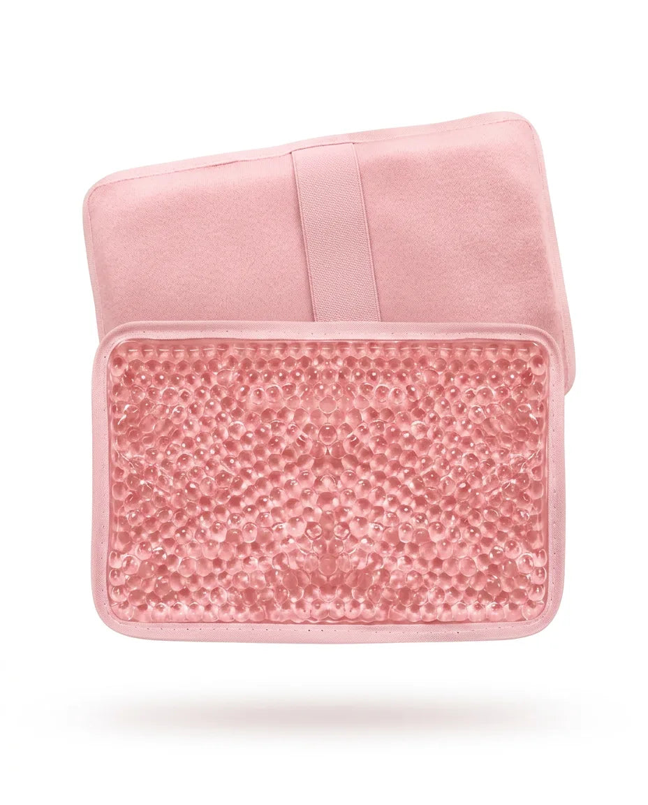 Flexibel värme- och kylgelpåse – rosa färgvariant