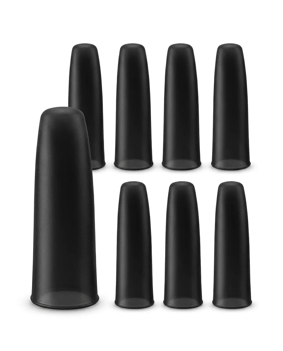 Fingerskydd i gel 8-pack – grepp när du skriver, spelar och pysslar – produktbild 1