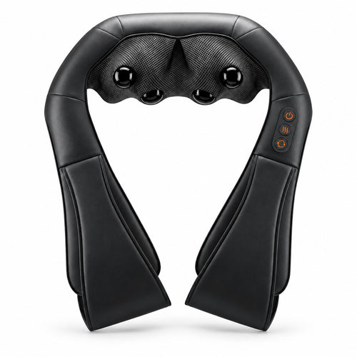Shiatsu-nackmassageapparat med värme