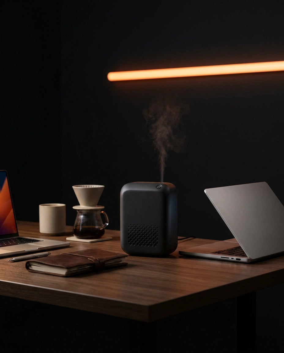 Väggmonterad aromadiffuser – doftsystem med Bluetooth för alla rum – produktbild 8