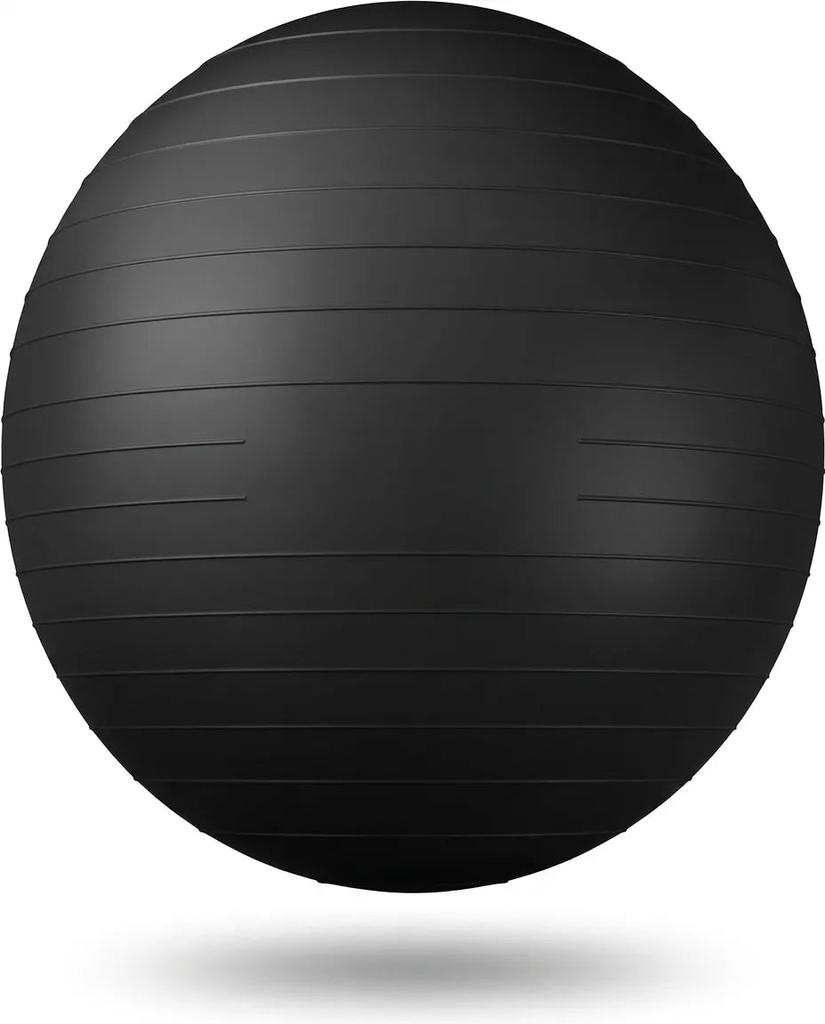 Gymnastikboll med pump – core-träning, balans och aktivt sittande utan risk att spricka – produktbild 1