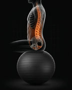 Gymnastikboll med pump – core-träning, balans och aktivt sittande utan risk att spricka – produktbild 14