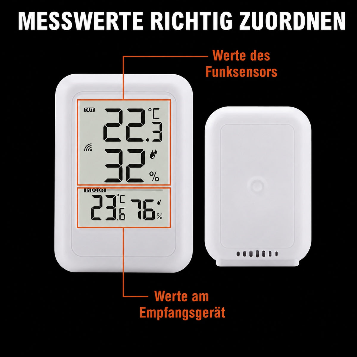 Termohygrometer TS-FT0403 – detalj 2