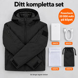 Komplett set: Summaro, powerbank 20 000 mAh, laddkabel, tvättpåse och väska