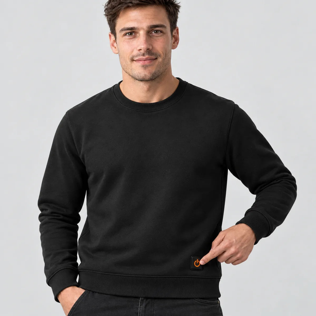 PyreFit Aeroan – Uppvärmd sweatshirt med rund hals
