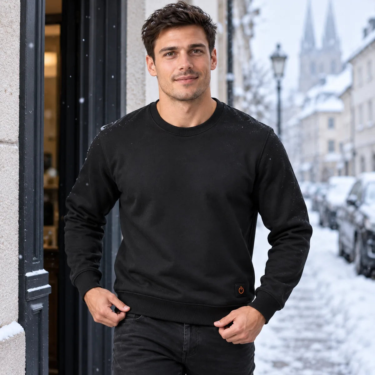 PyreFit Aeroan – Uppvärmd sweatshirt med rund hals