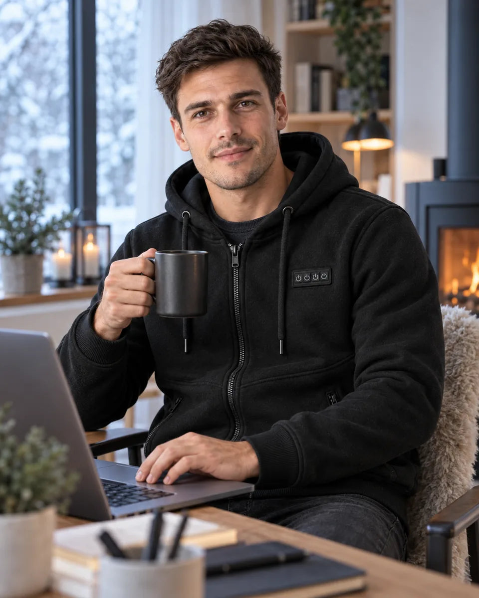 PyreFit Kernor – Uppvärmd sweatshirthoodie herr