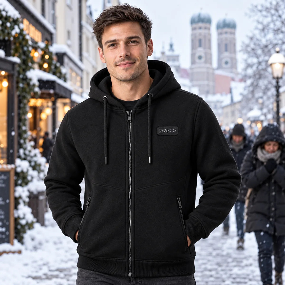 PyreFit Kernor – Uppvärmd sweatshirthoodie herr