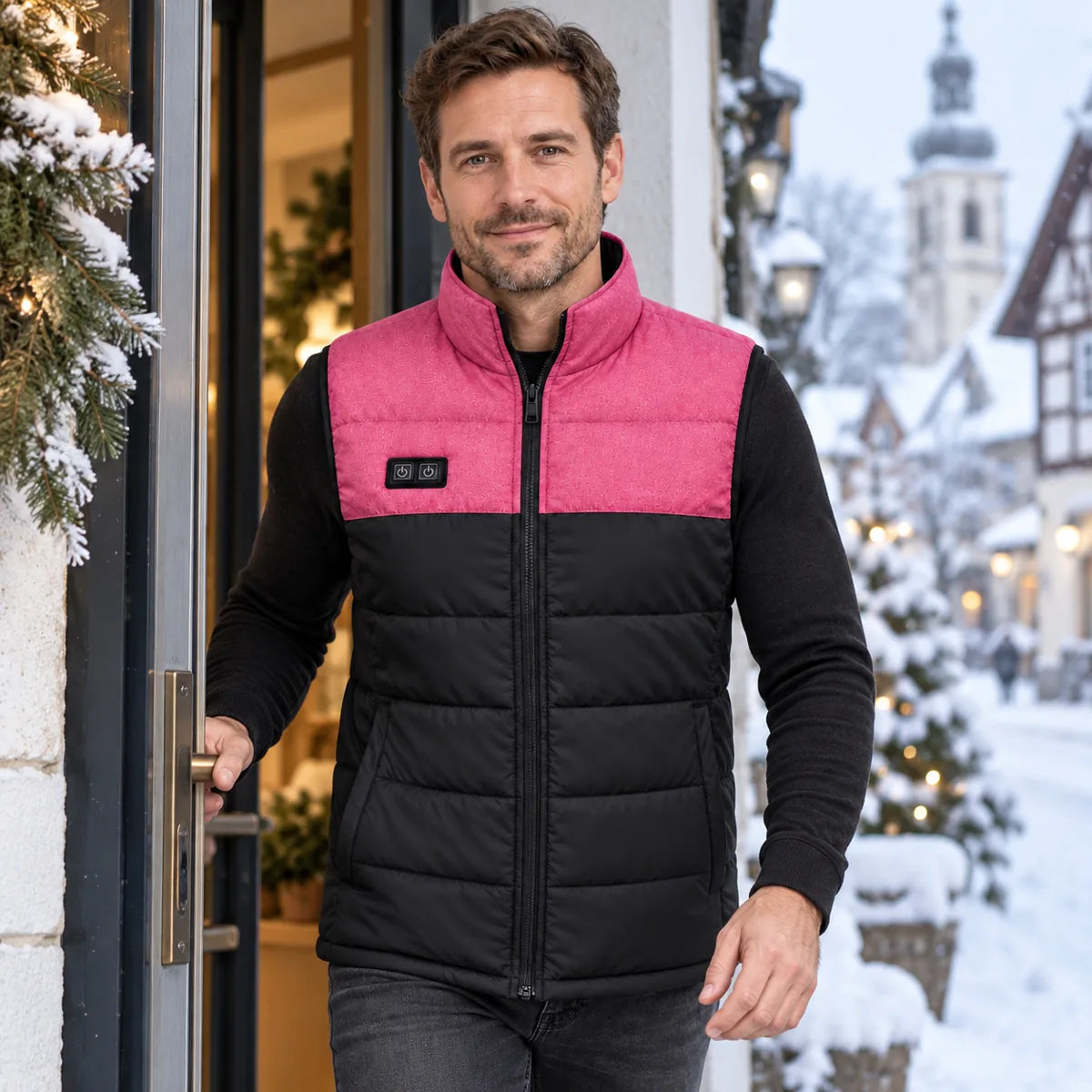 PyreFit Rundor – Quiltad värmeväst unisex