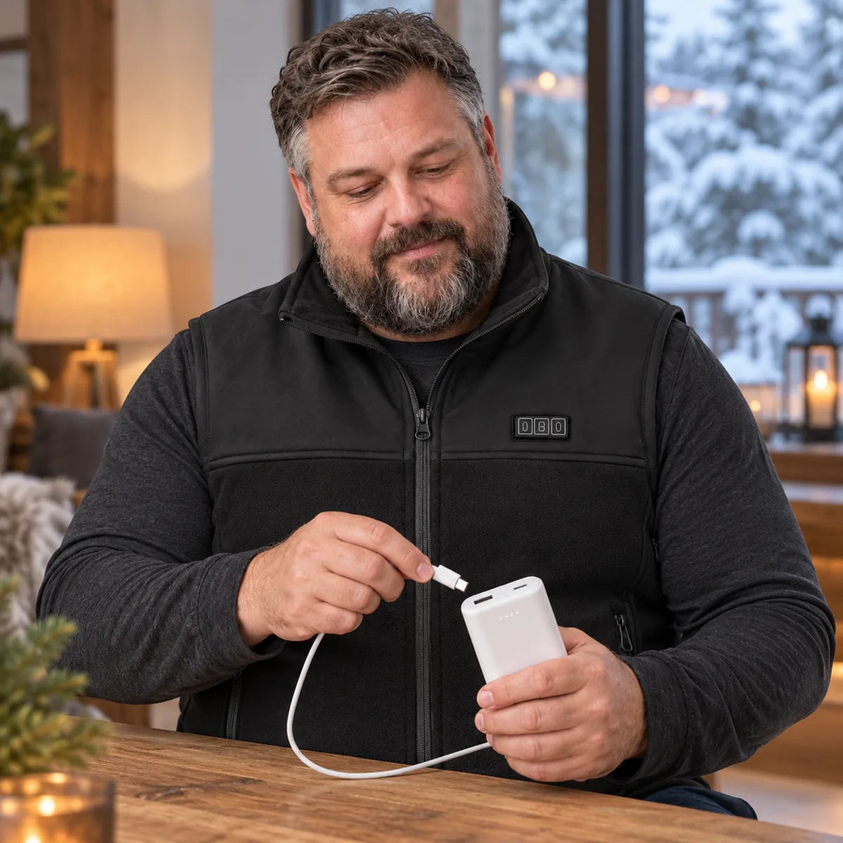 PyreFit Tarnor – Värmeväst unisex med justerbar vidd