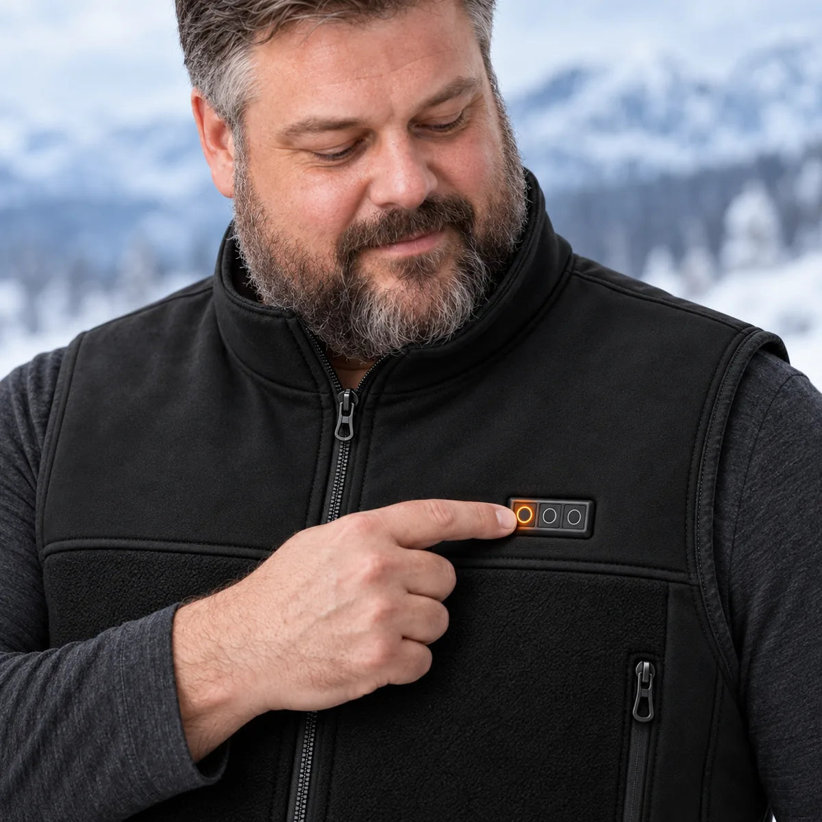 PyreFit Tarnor – Värmeväst unisex med justerbar vidd