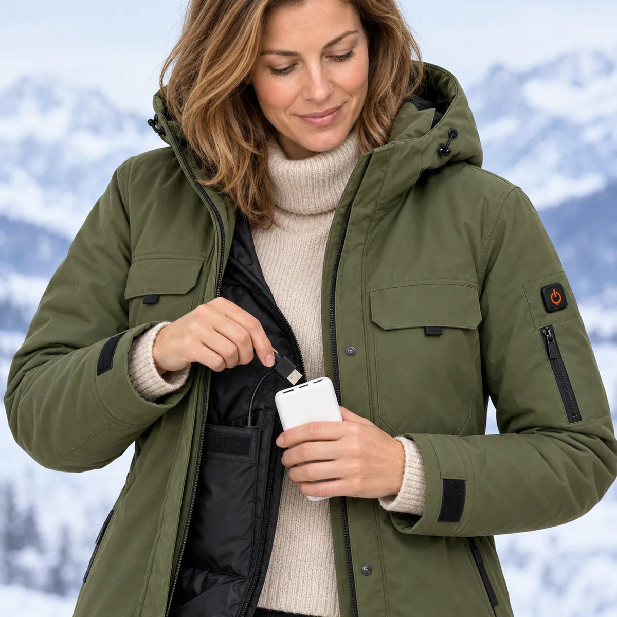 PyreFit Terrano – Uppvärmd parkas dam