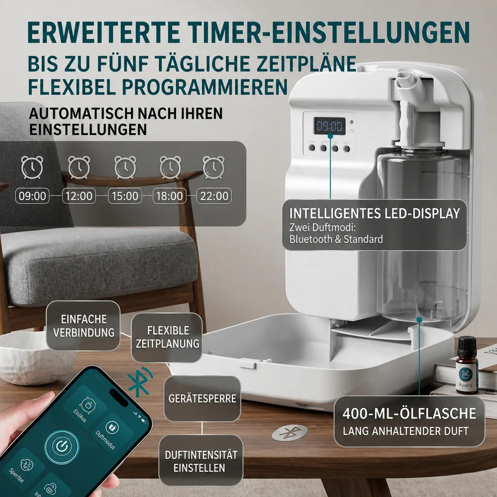 Kontrollerad doftspridning